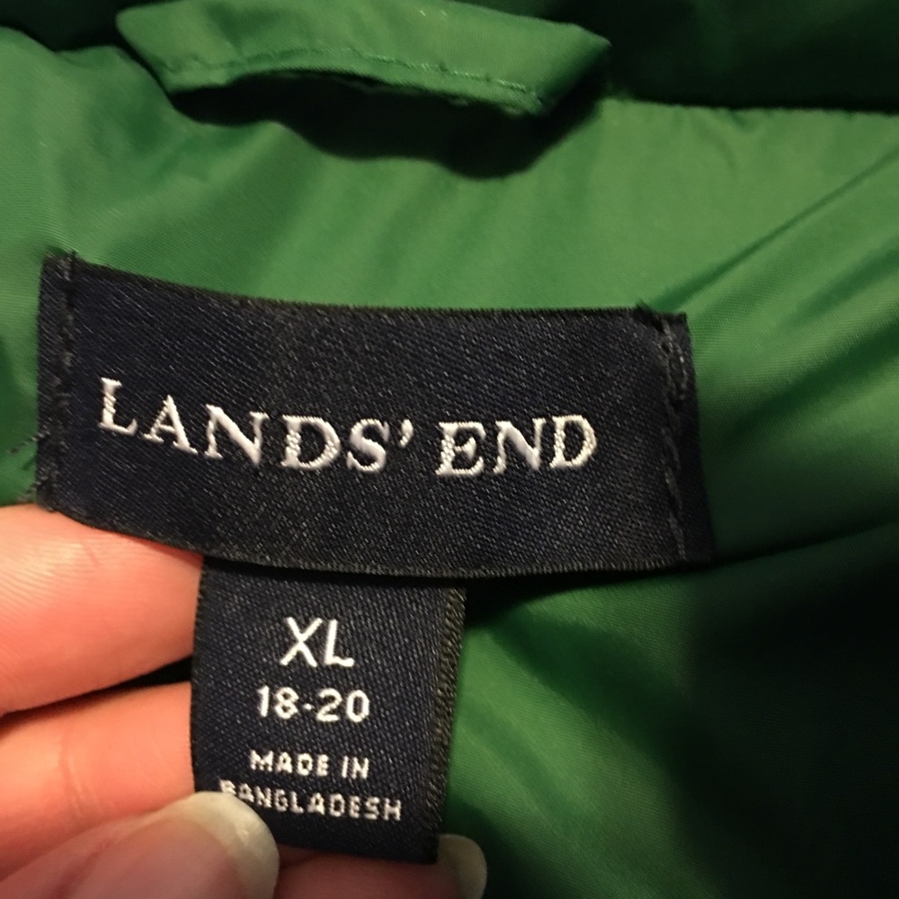 Lands end vest (never worn)